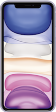Voorkant apple iphone 11 purple