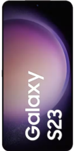 Voorkant Samsung Galaxy S23 Plus dual sim paars