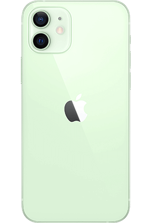 Achterkant apple iphone 12 groen