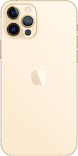 Achterkant apple iphone 12 pro goud