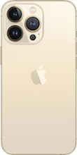 Achterkant apple iPhone 13 pro goud