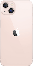 Achterkant apple iPhone 13 roze