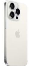 Zijkant apple iphone 15 pro wit