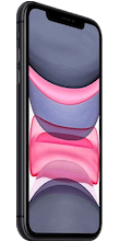 Zijkant apple iphone 11 refurbished zwart
